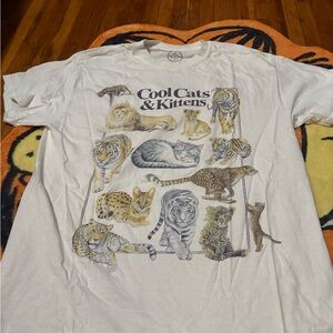 Cool Cats & Kittens White T-Shirt